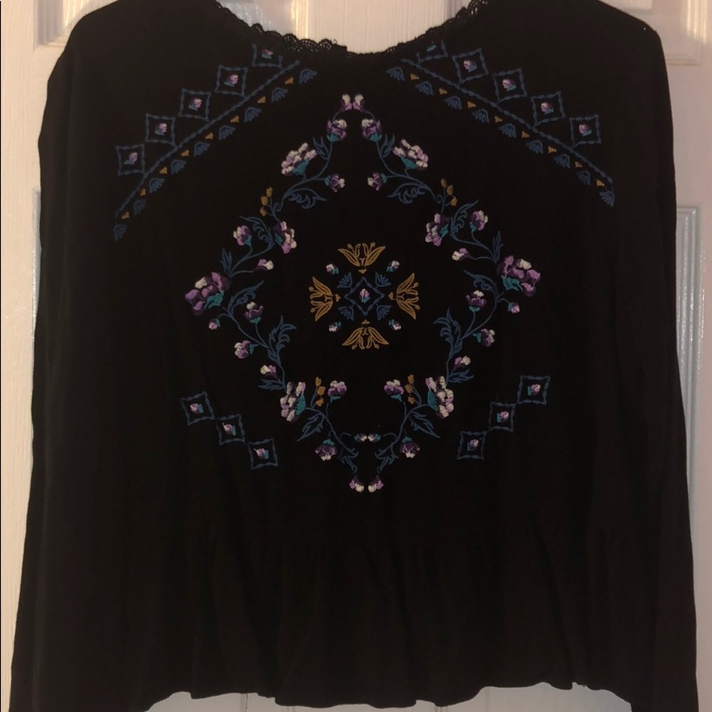 Black Long sleeve Shirt